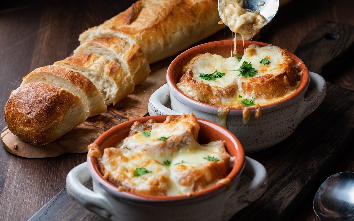 Луковый суп по-французски — рецепт с фото пошагово